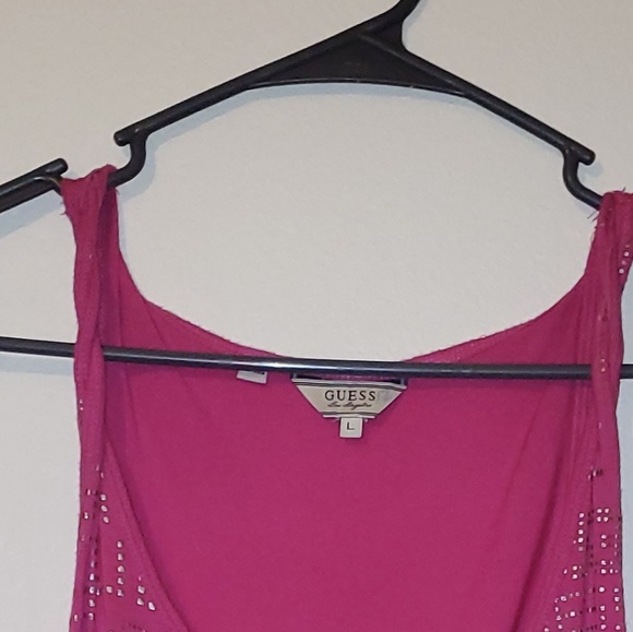 Guess Pink Tank Top - Picture 5 of 6